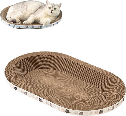 Round cat scratcher nest - main