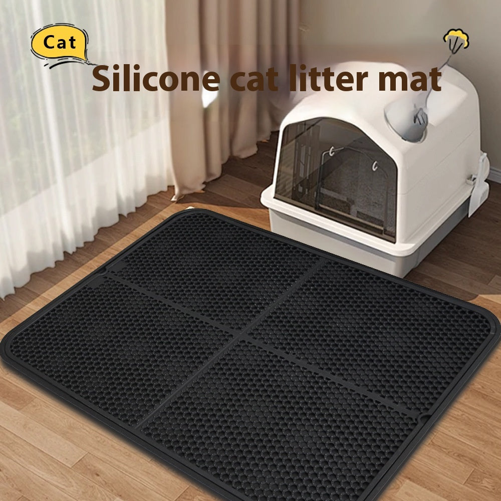 Silicone litter-trapping mat - main