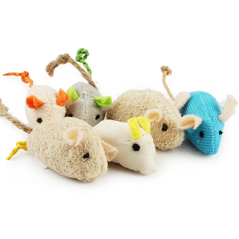 Catnip-Infused Plush Mice - view 4