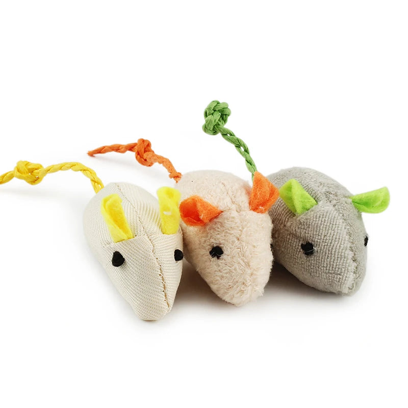 Catnip-Infused Plush Mice - view 3