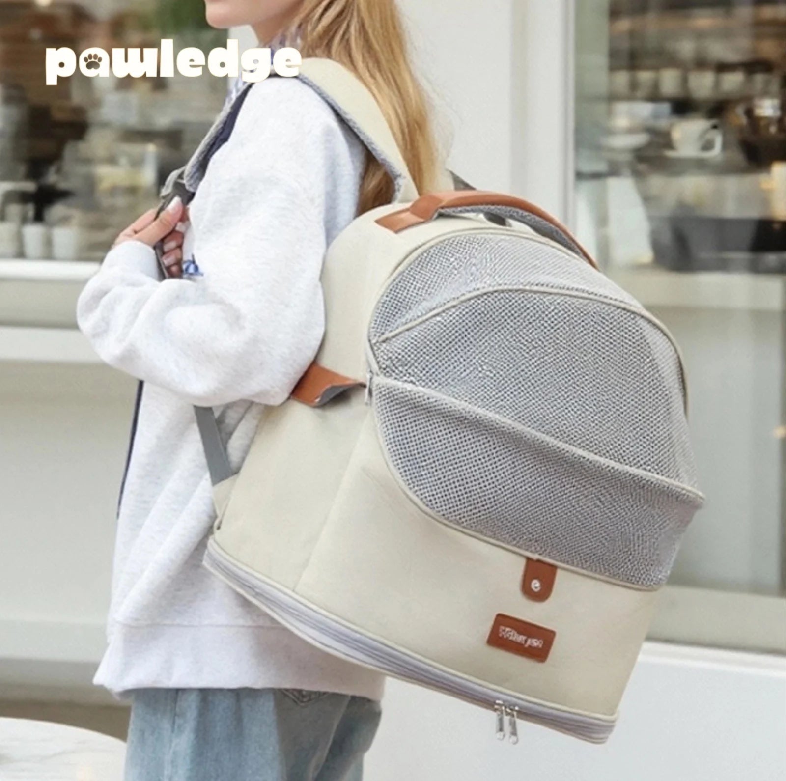 Foldable Travel Carrier Backpack for Cats