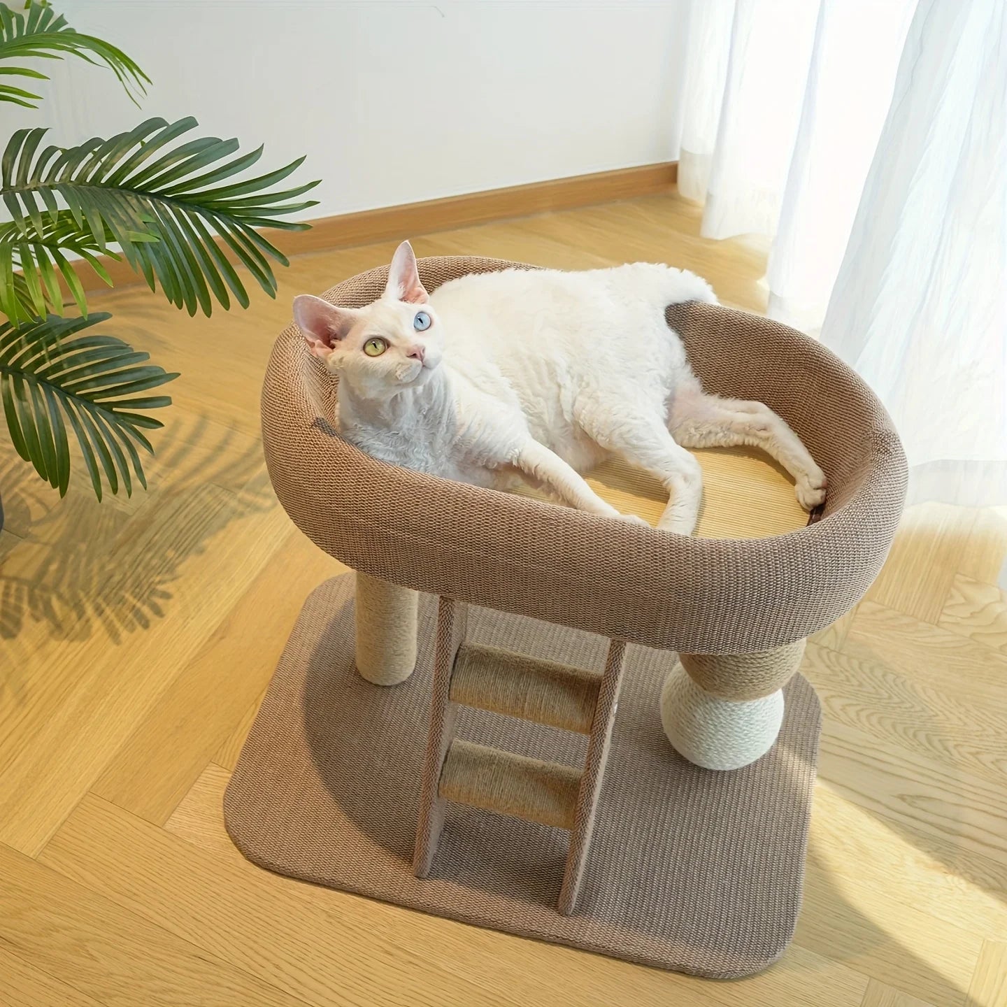 Cat Scratching Post Tower with Sisal Rope - view 4