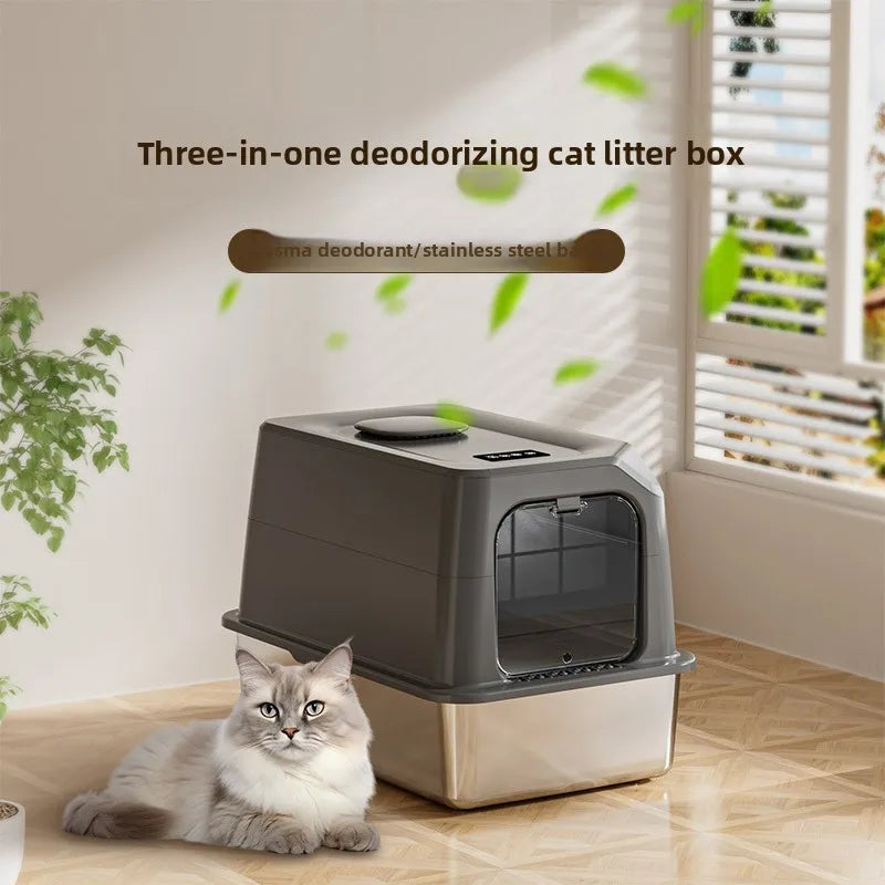 Self-Cleaning Automatic Litter Box - view 1