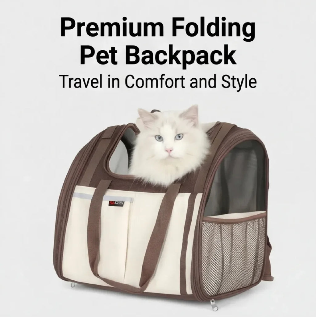 Foldable Travel Carrier Backpack for Cats - view 2