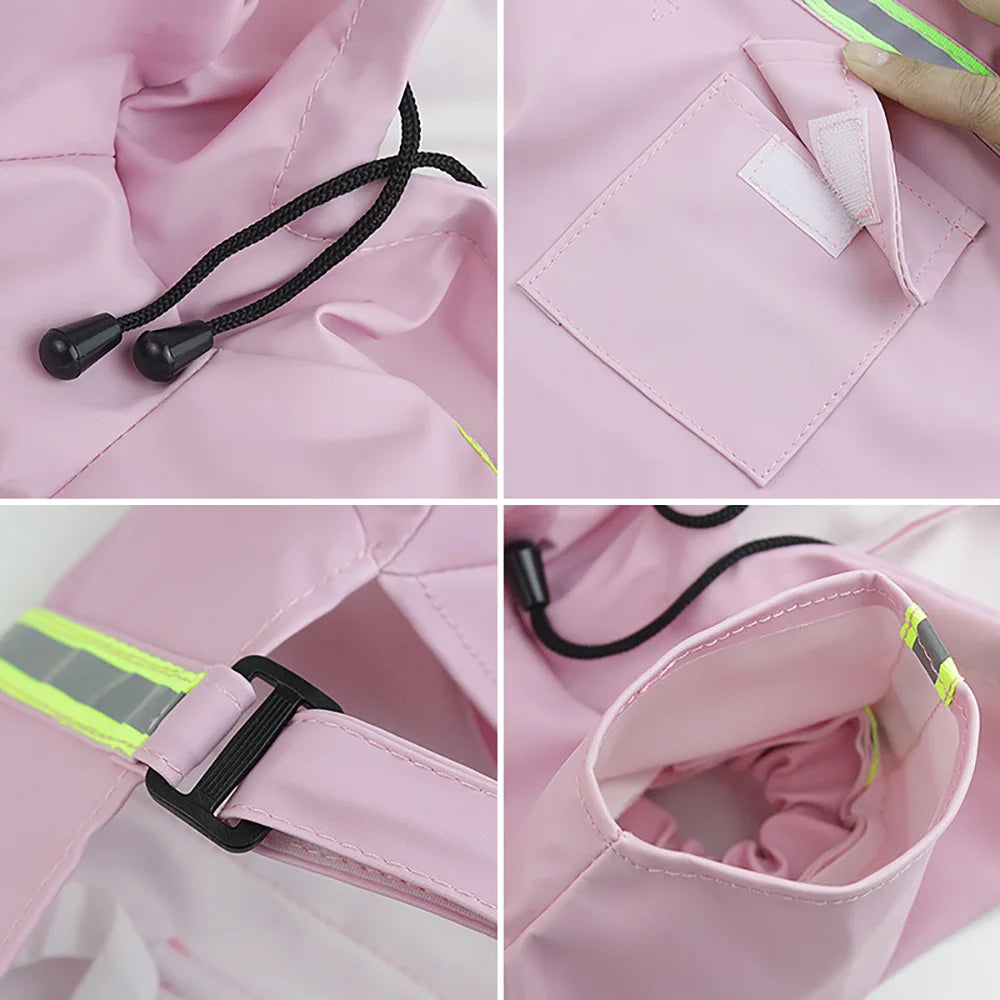 Reflective Dog Raincoat - view 5