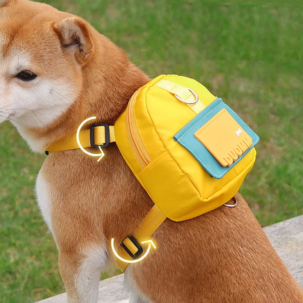 Adjustable Dog Backpack Harness - view 4