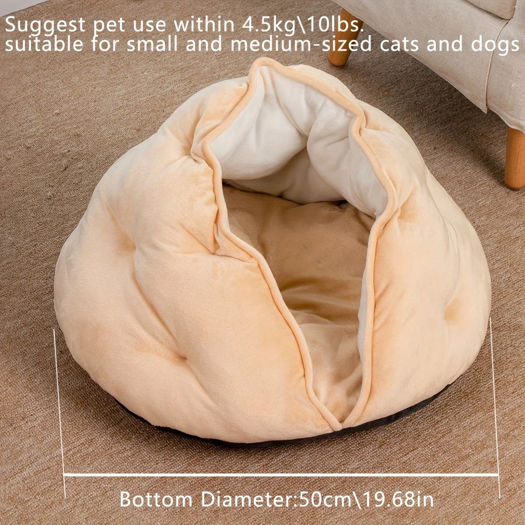 Cozy Donut Cat Bed - view 5