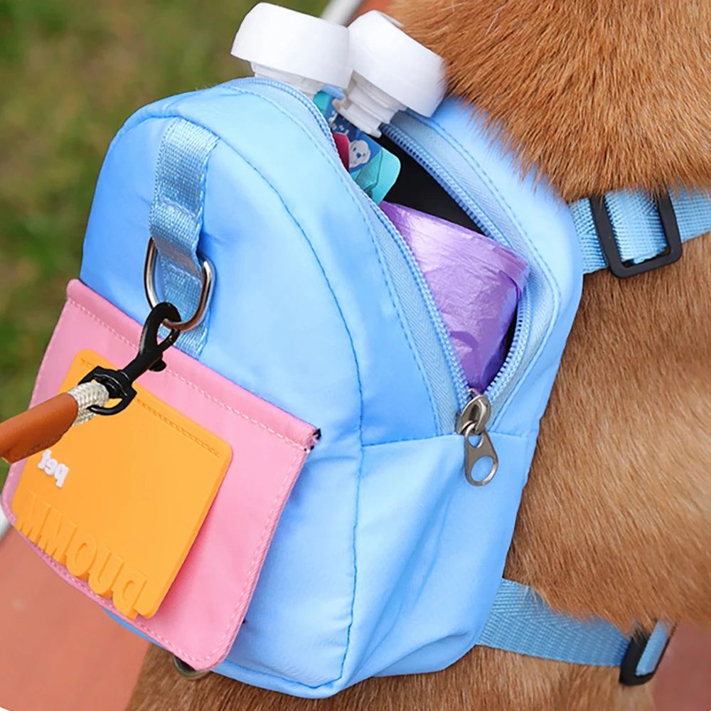 Adjustable Dog Backpack Harness - view 2