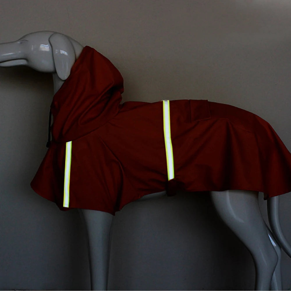 Reflective Dog Raincoat - view 3