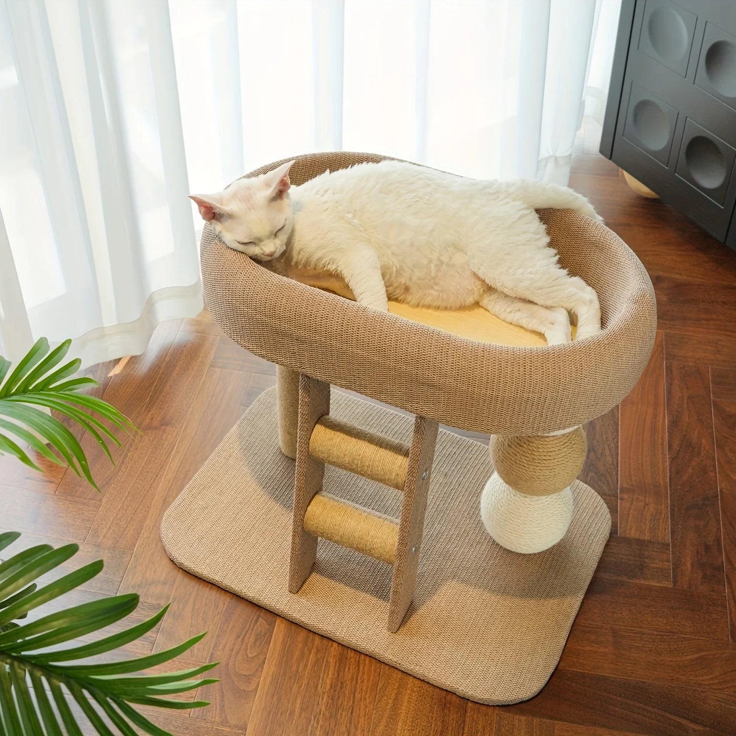 Cat Scratching Post Tower with Sisal Rope - main