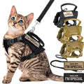 Tactical No-Pull Dog Harness — Control Handle & Reflective