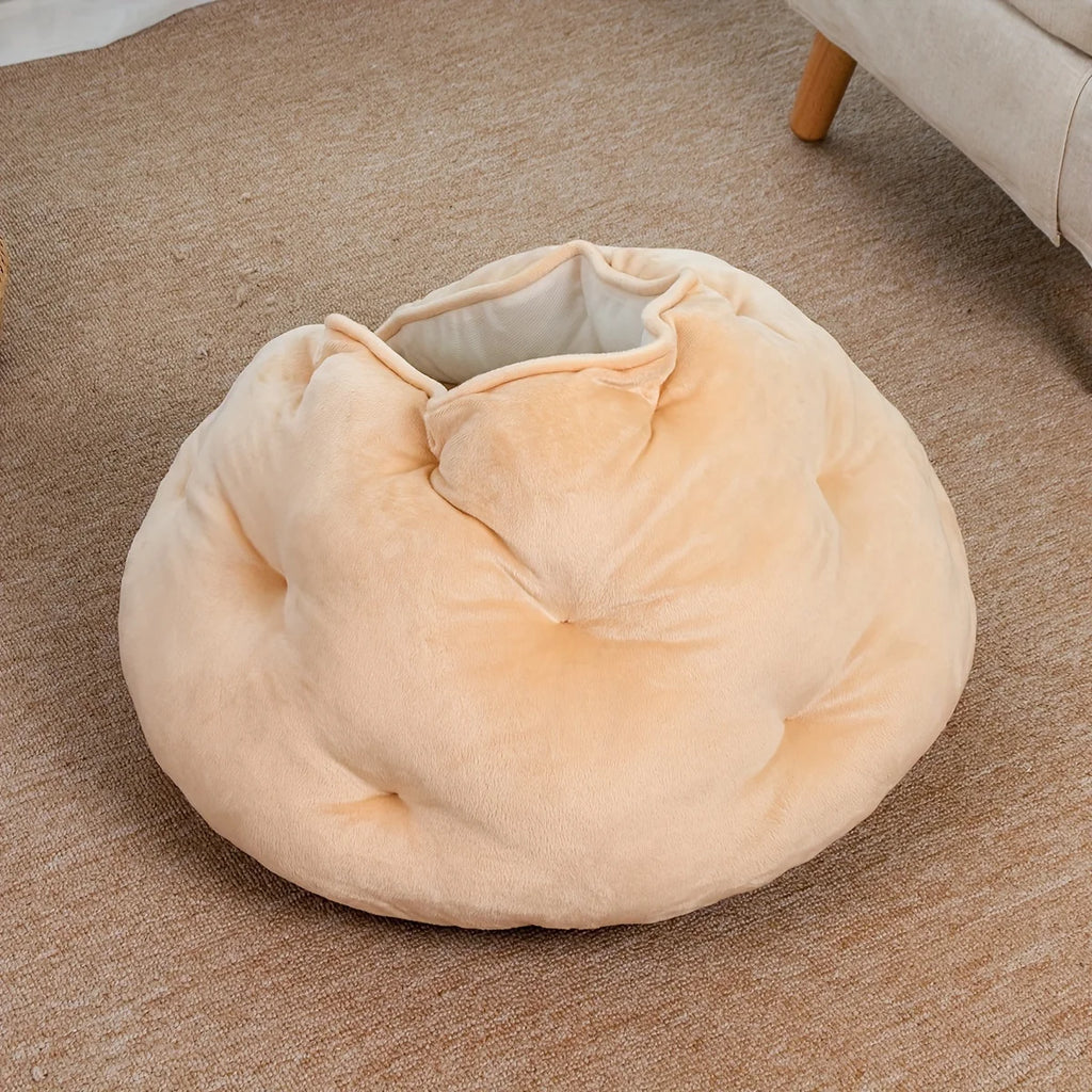 Cozy Donut Cat Bed - view 3