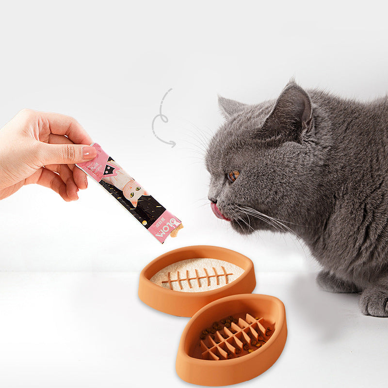 Anti-Slip Silicone Dog Food & Water Bowl Set