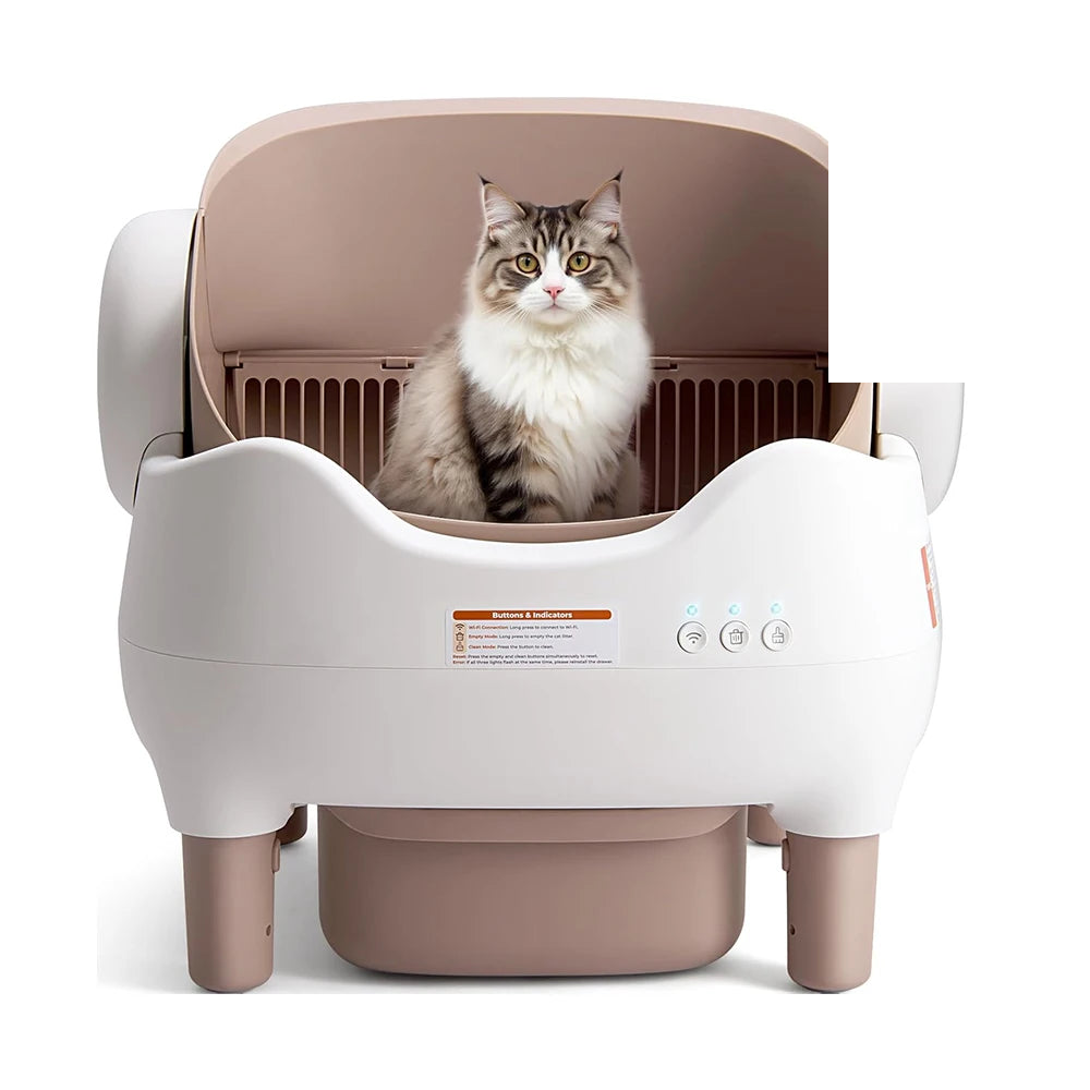Self-Cleaning Automatic Litter Box